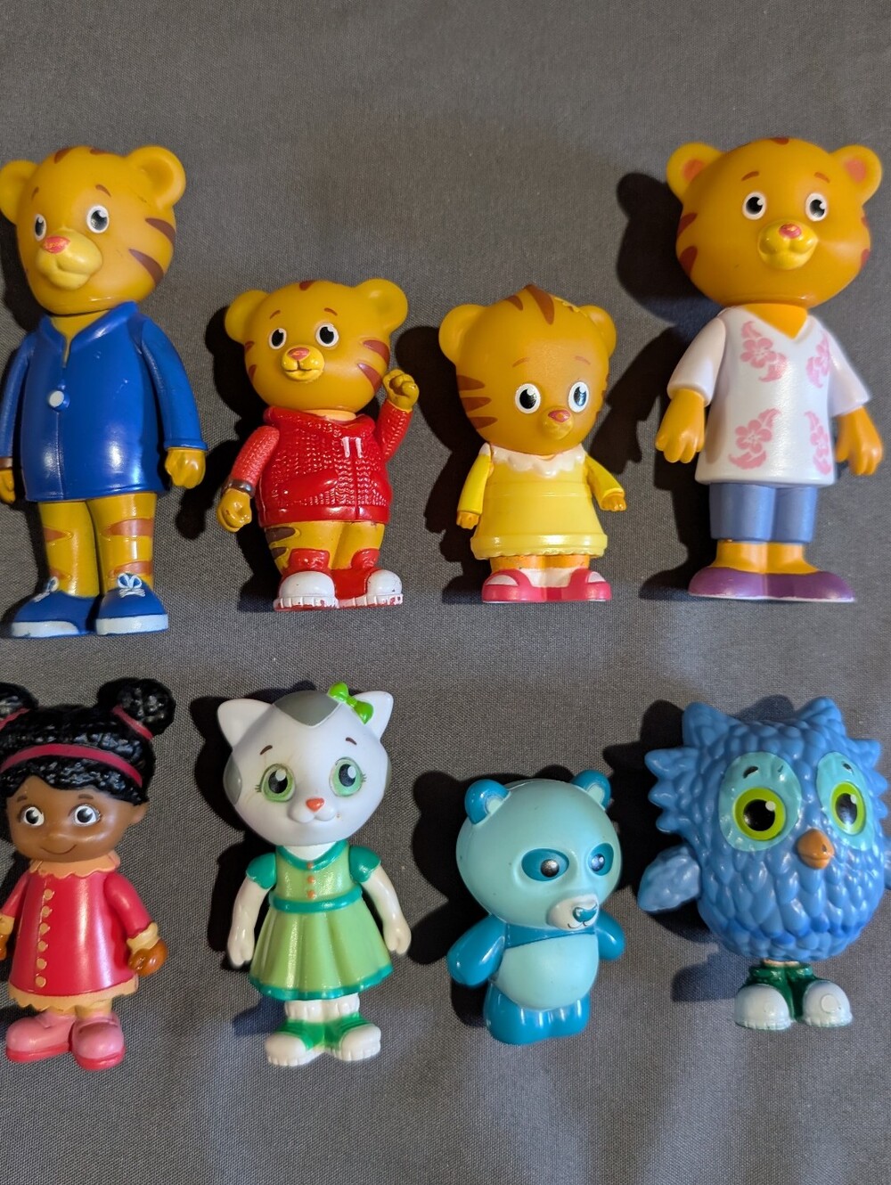 Daniel Tiger's Neighbourhood Play Figures Lot Of 8 PBS Kids Jakks